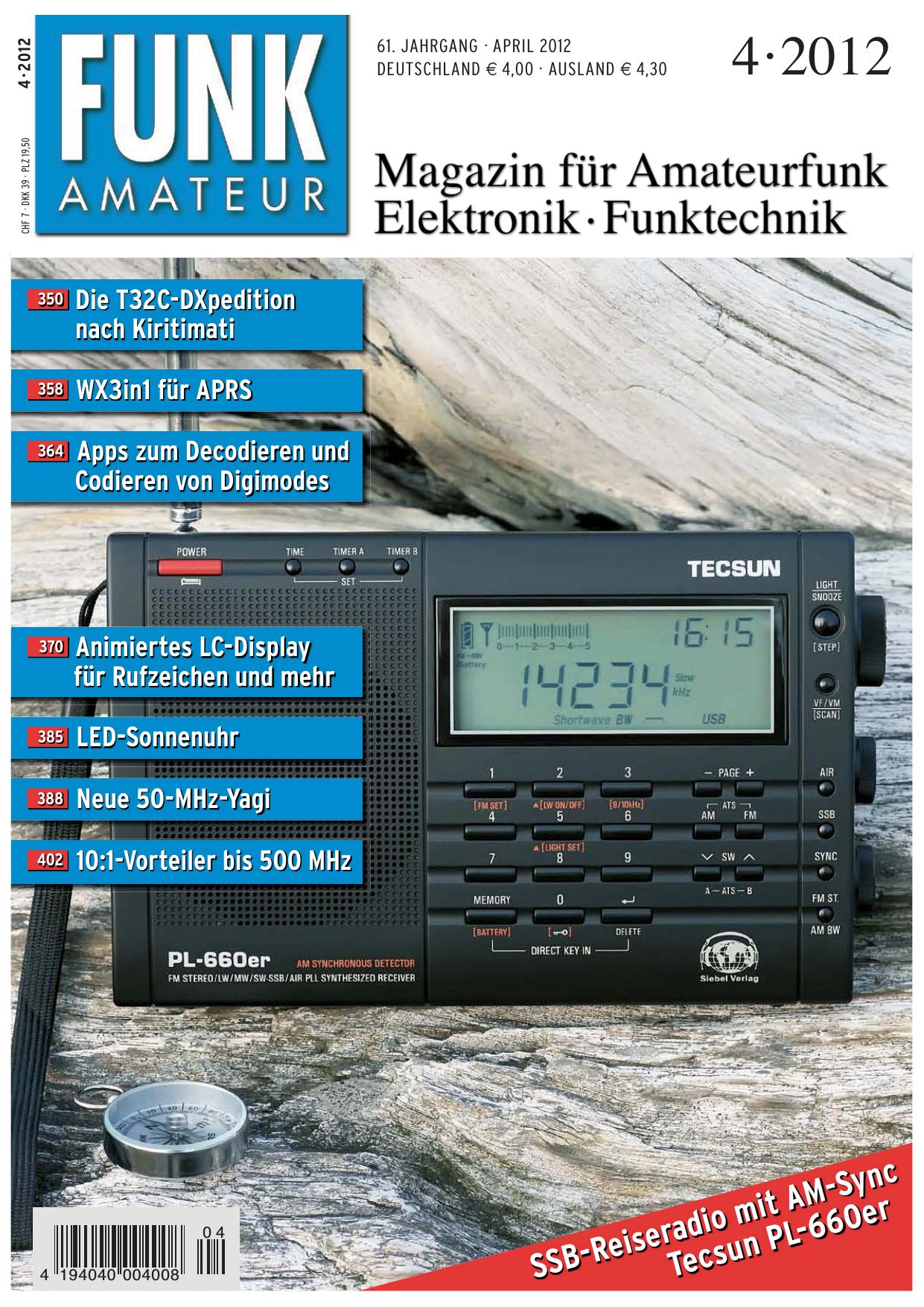 Funkamateur Nr. 4/2012