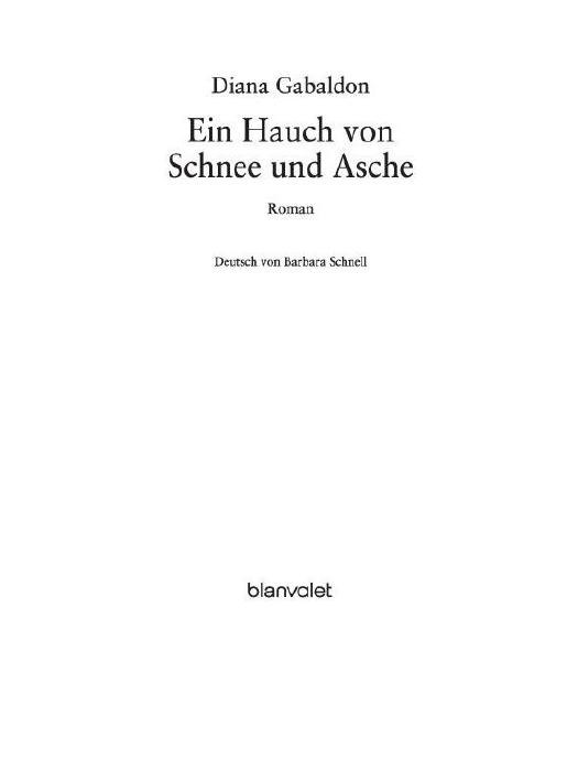 Ein Hauch Von Schnee Und Asche