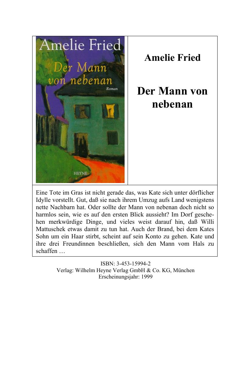Der Mann von nebenan