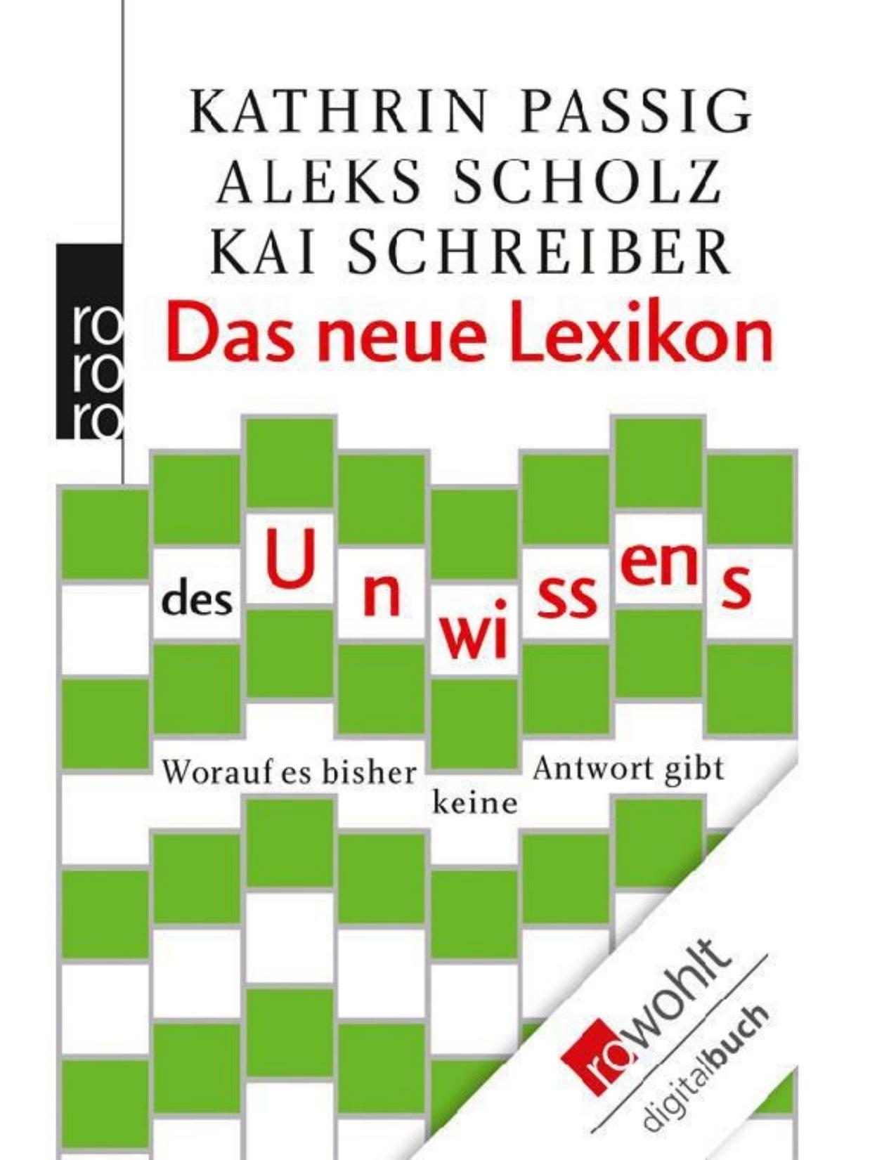Das neue Lexikon des Unwissens
