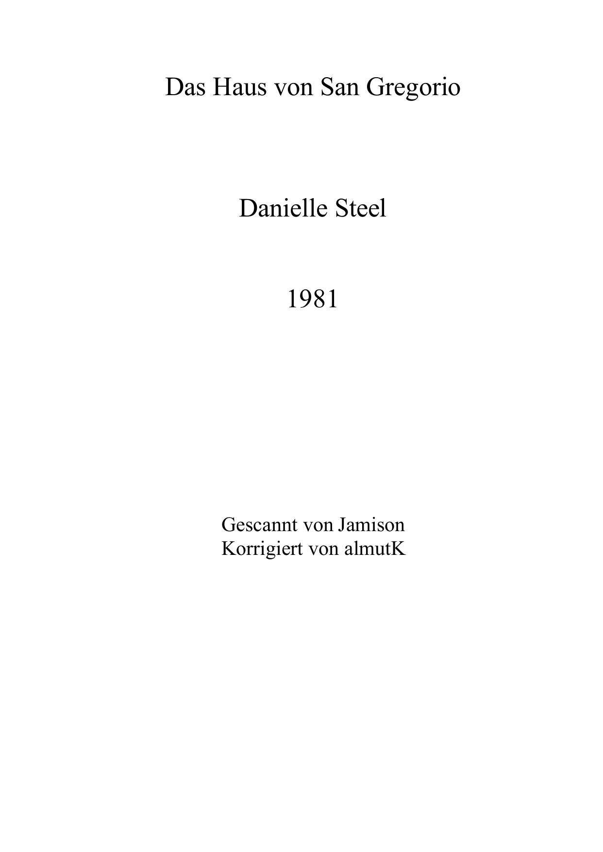 Das Haus von San Gregorio