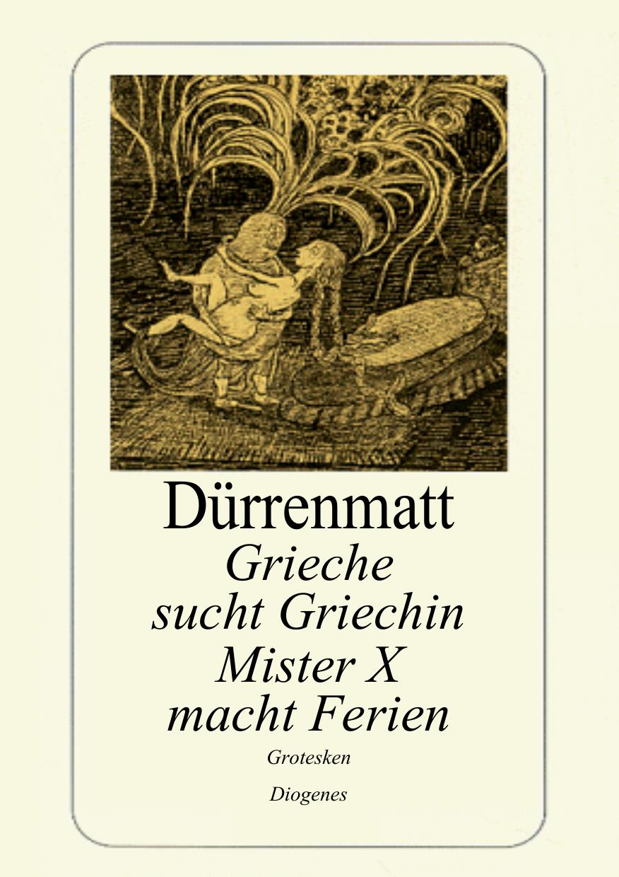 Grieche sucht Griechin - Mister X macht Ferien