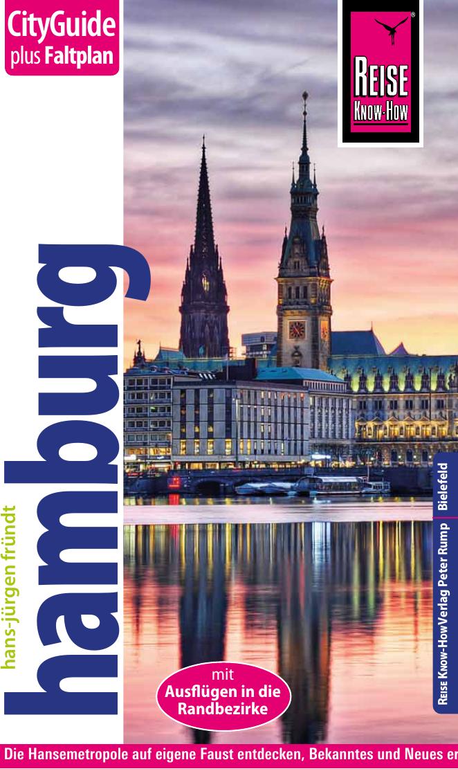 Reise Know-How CityGuide Hamburg: Reiseführer mit Faltplan