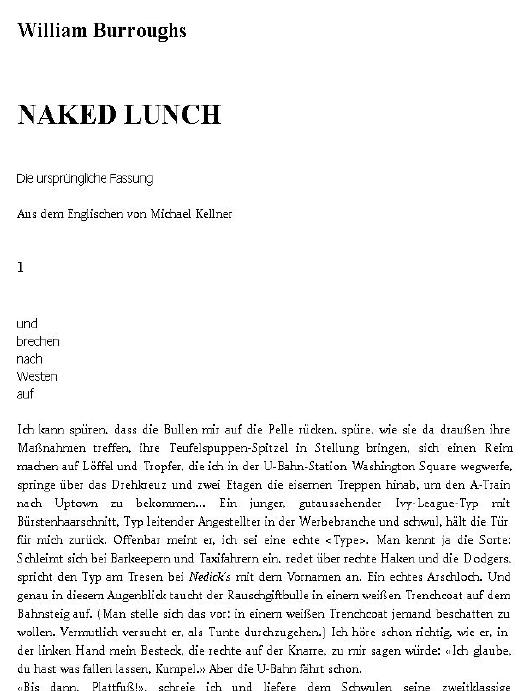 Naked Lunch