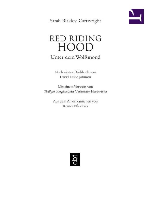Red Riding Hood - Unter dem Wolfsmond