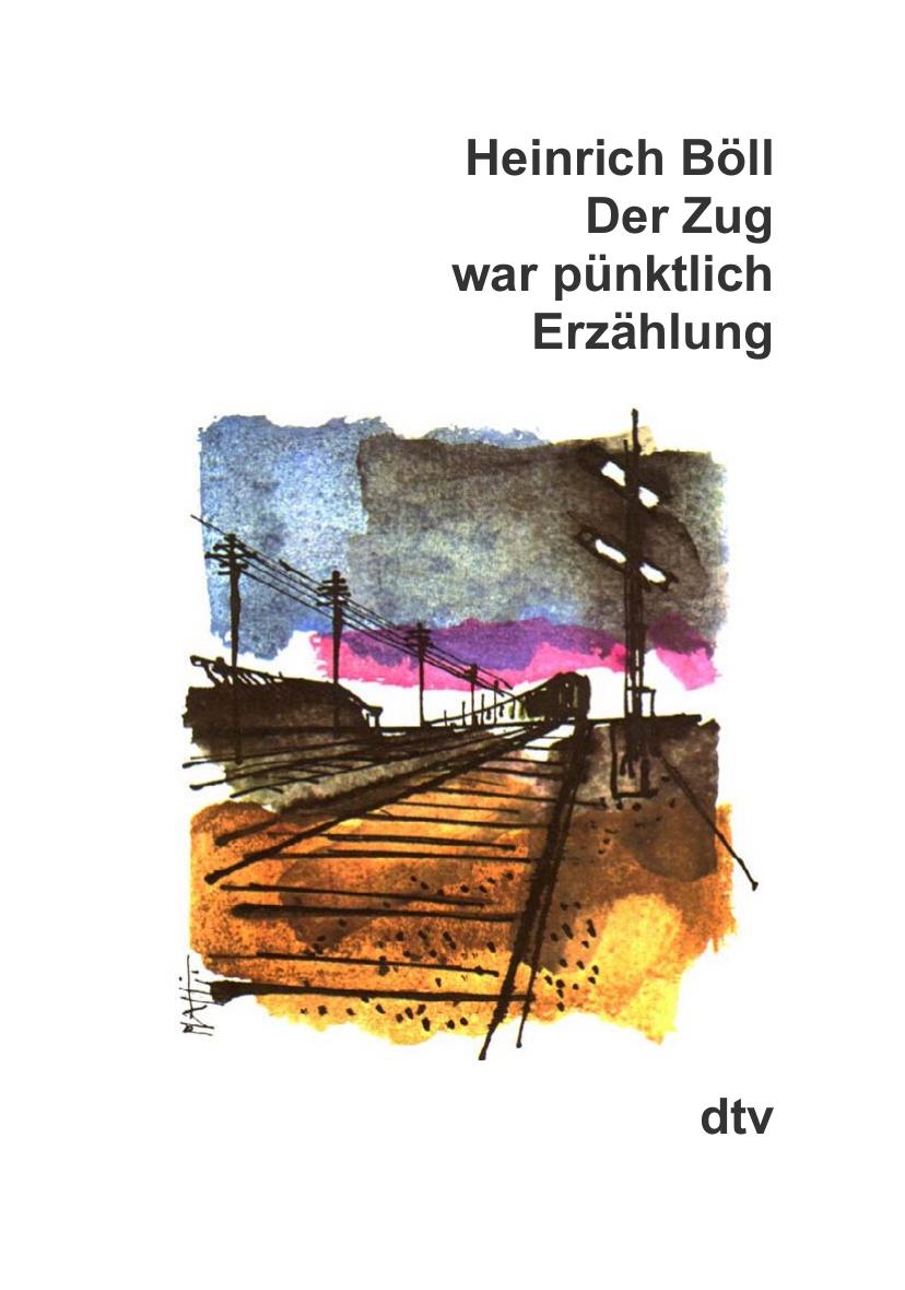 Der Zug war pünktlich