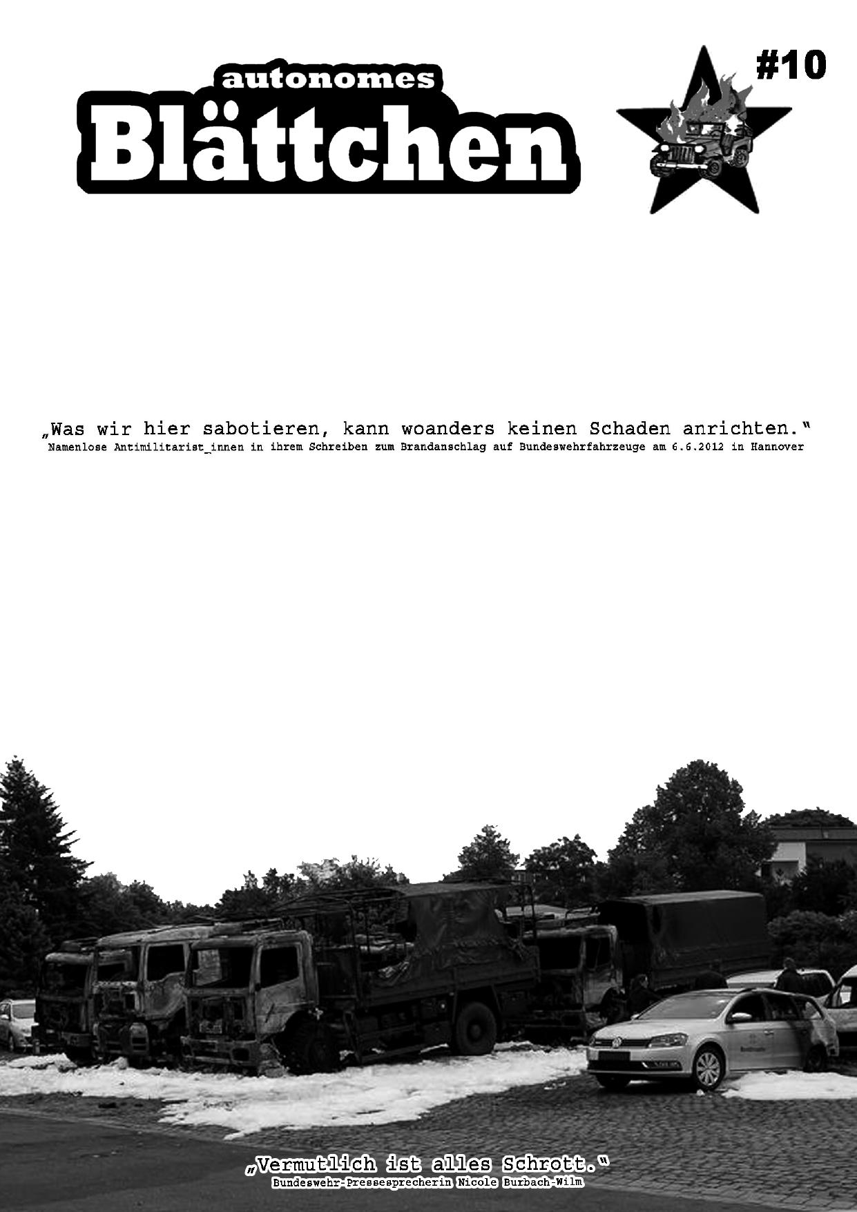 Autonomes Blättchen Nr. 10