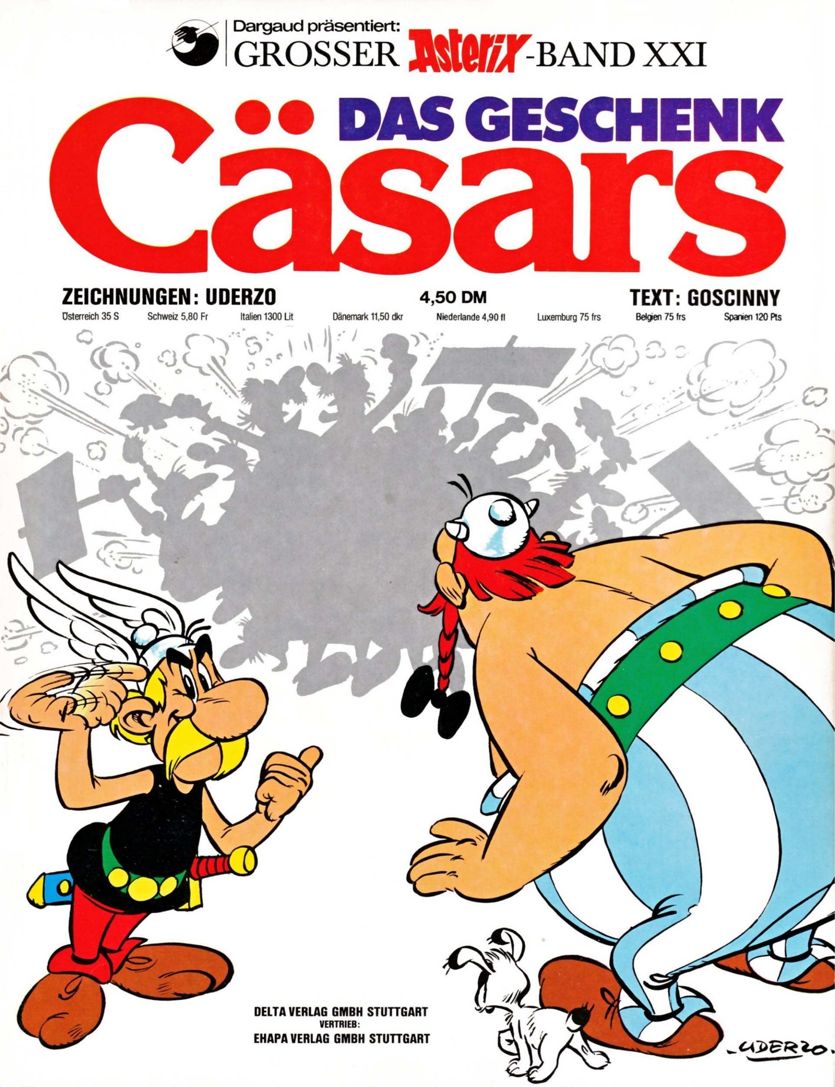 Asterix und Obelix - Band 21 - Das Geschenk Cäsars
