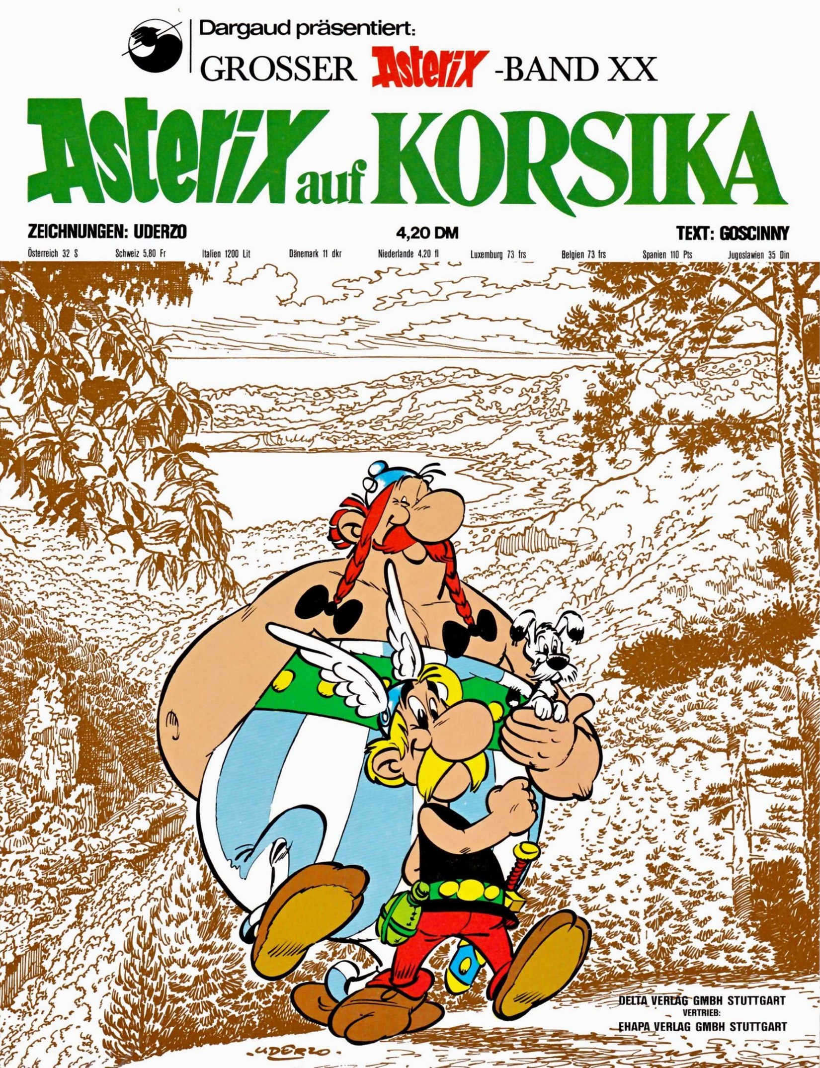 Asterix und Obelix - Band 20 - Asterix auf Korsika