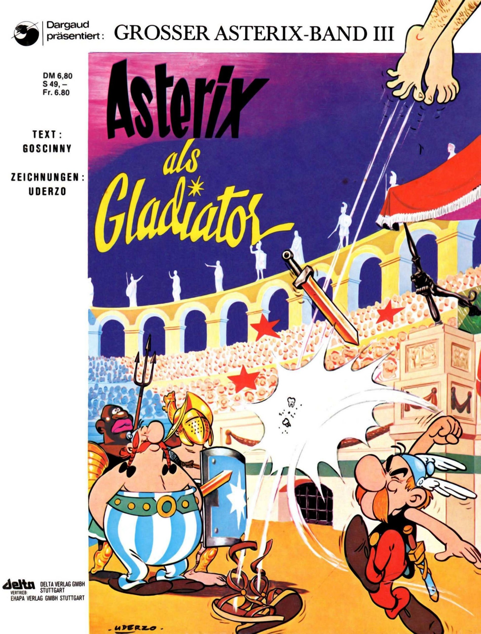 Asterix und Obelix - Band 3 - Asterix als Gladiator
