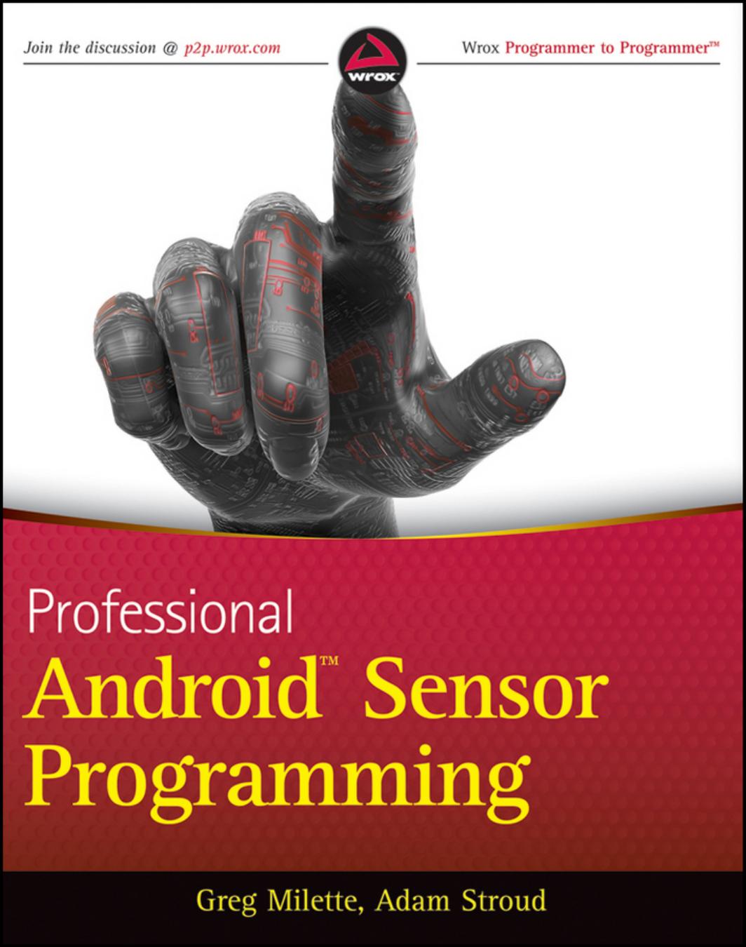 Professional Android™ Sensor Programming