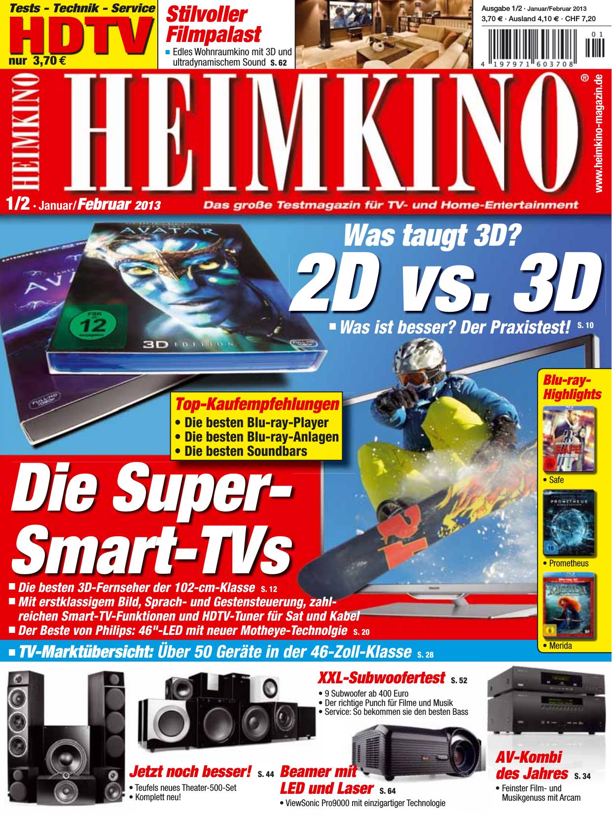 Heimkino Nr. 01/2013