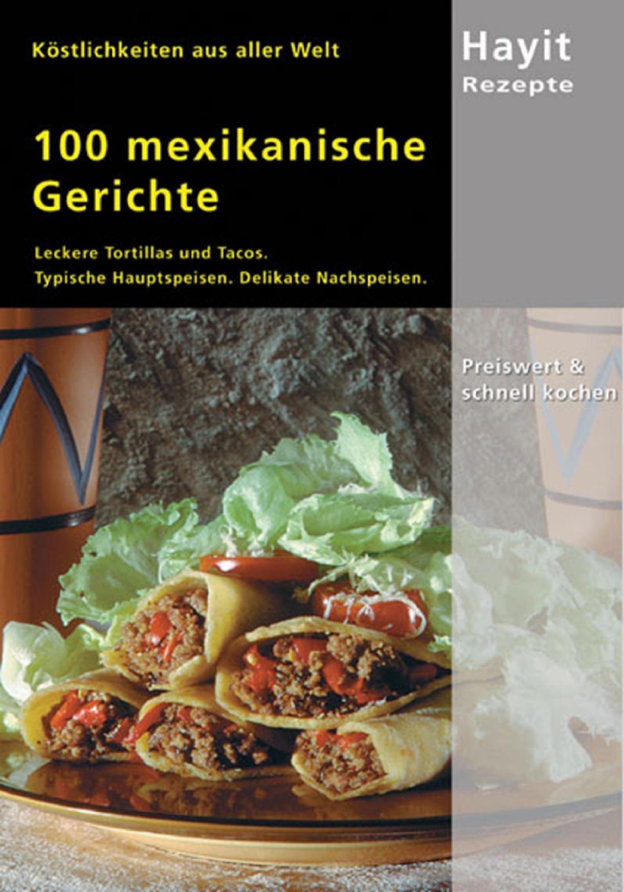100 mexikanische Gerichte