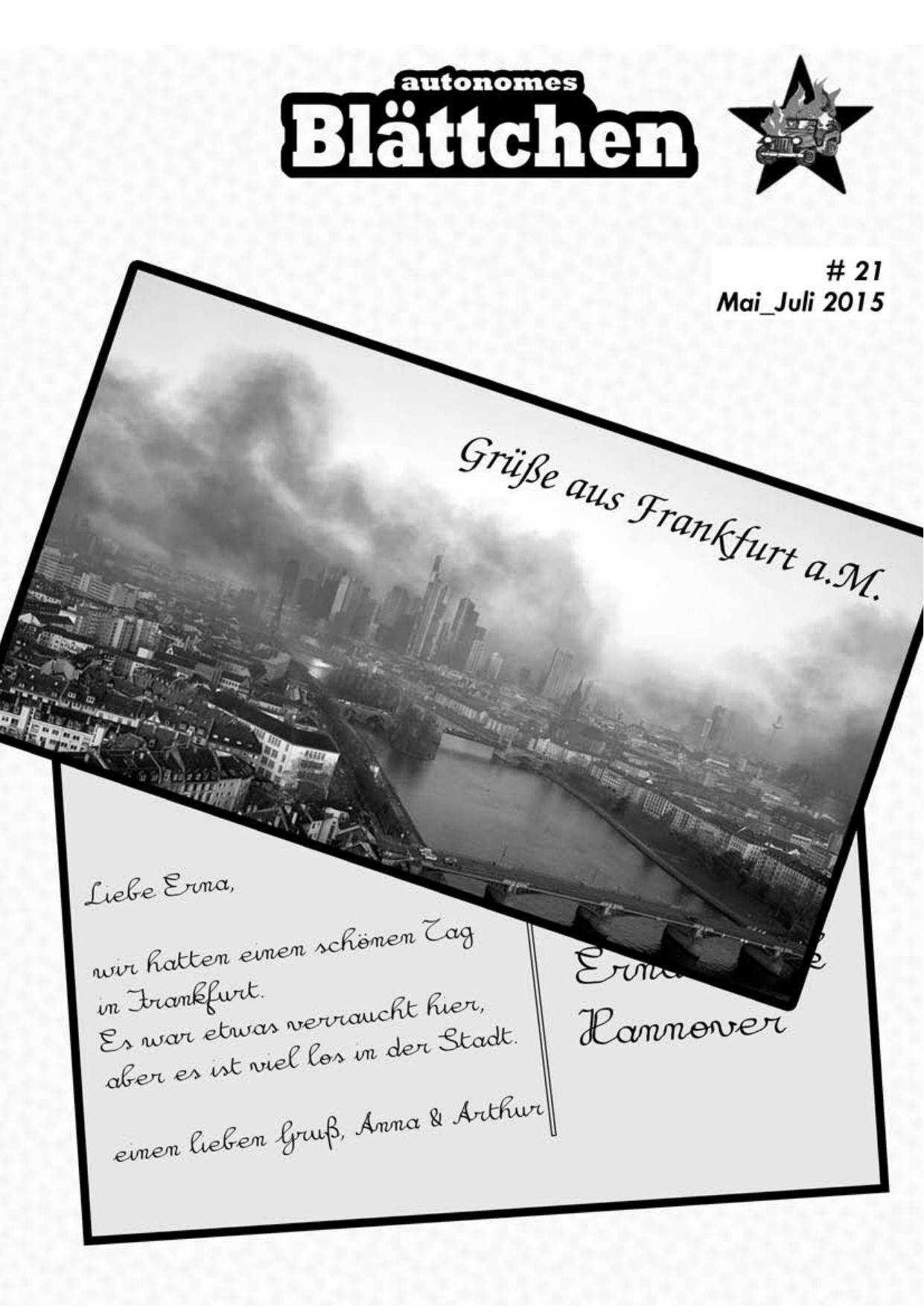 Autonomes Blättchen Nr. 21